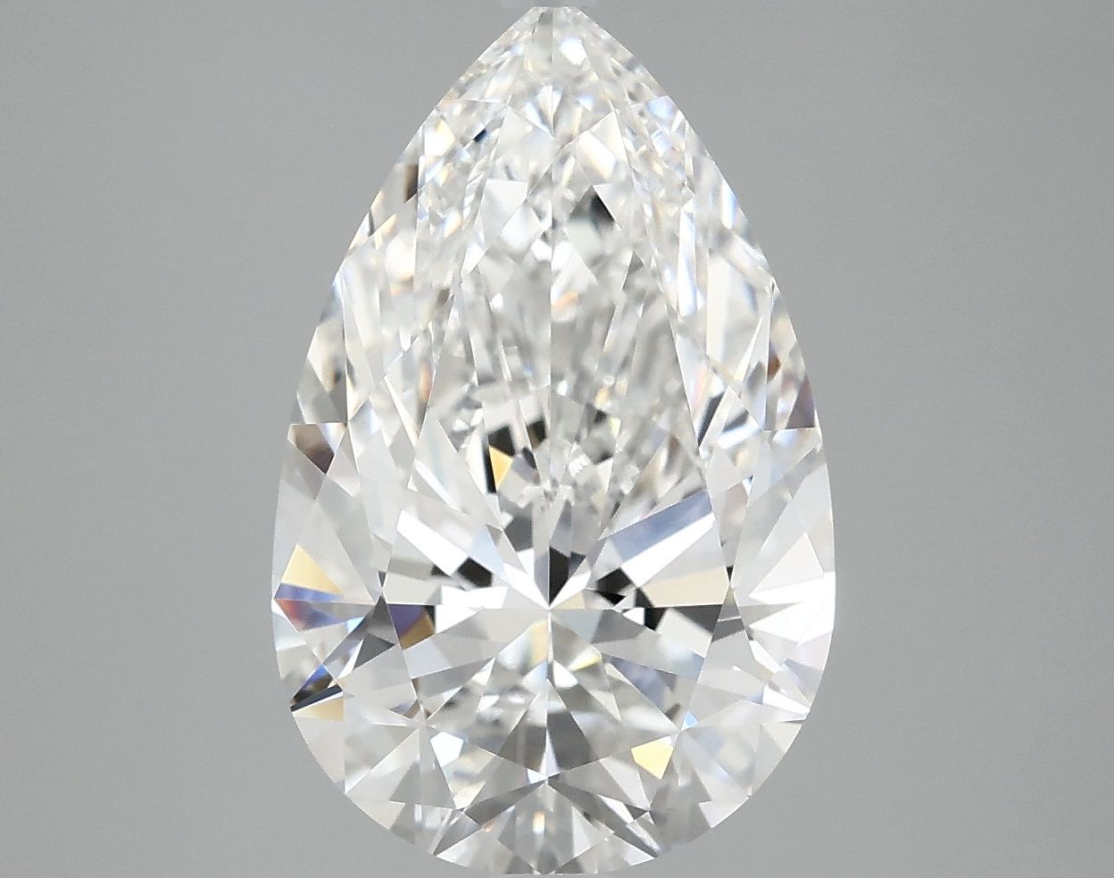 4.10 ct. pear Lab Grown Diamond front image