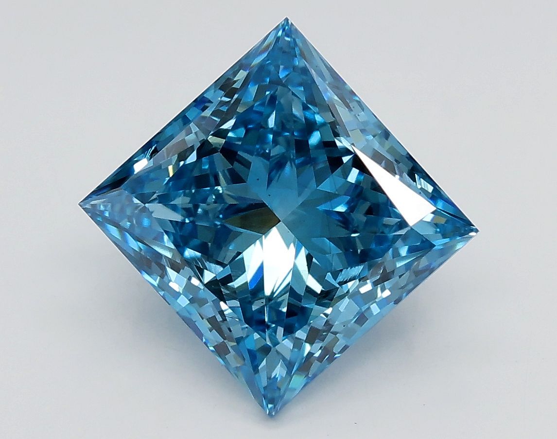3.03 ct. princess Lab Grown Diamond front image
