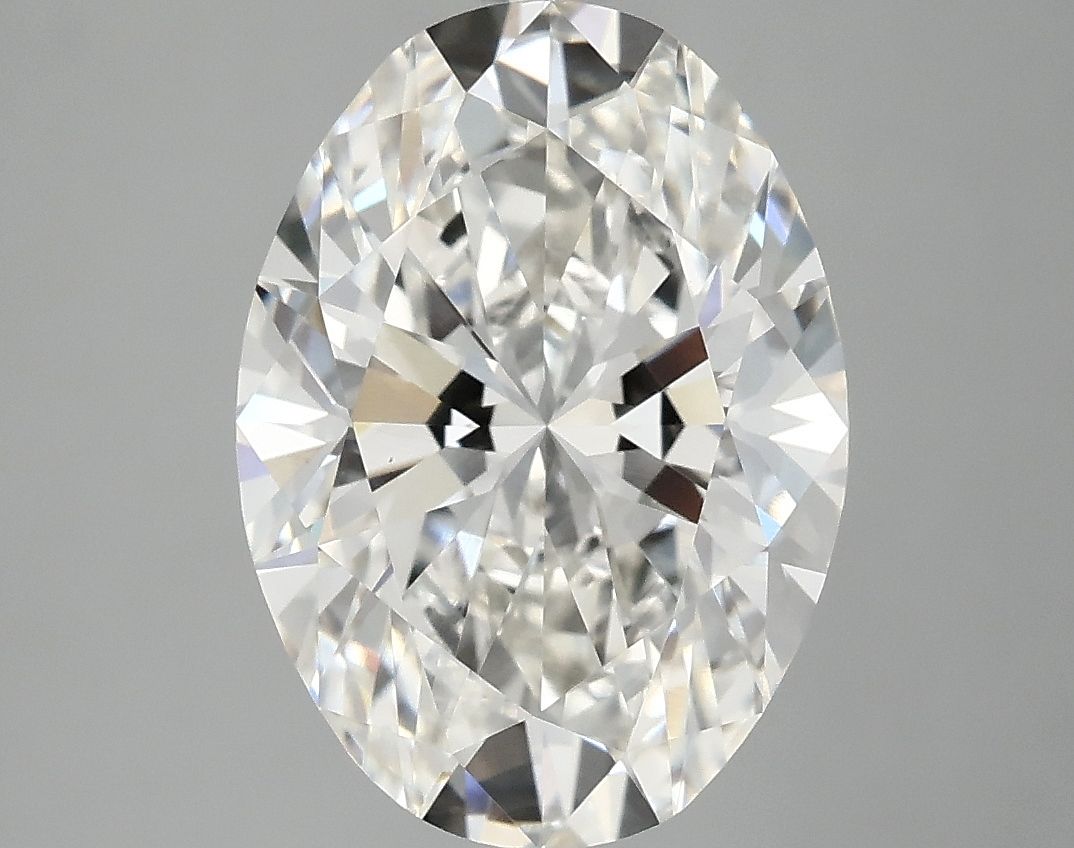 4.05 ct. oval Lab Grown Diamond front image