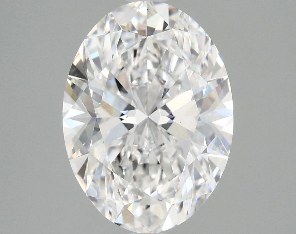 3.02 ct. oval Lab Grown Diamond front image