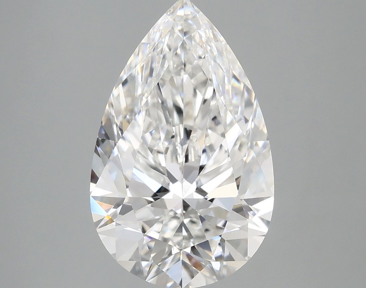 4.07 ct. pear Lab Grown Diamond front image