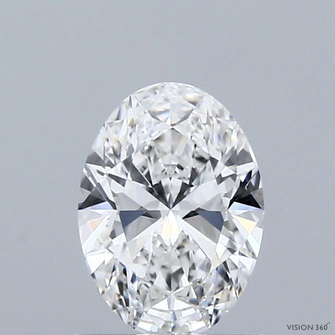 1 ct lab-grown Oval Diamond