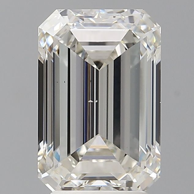 3.51 ct. emerald Lab Grown Diamond front image