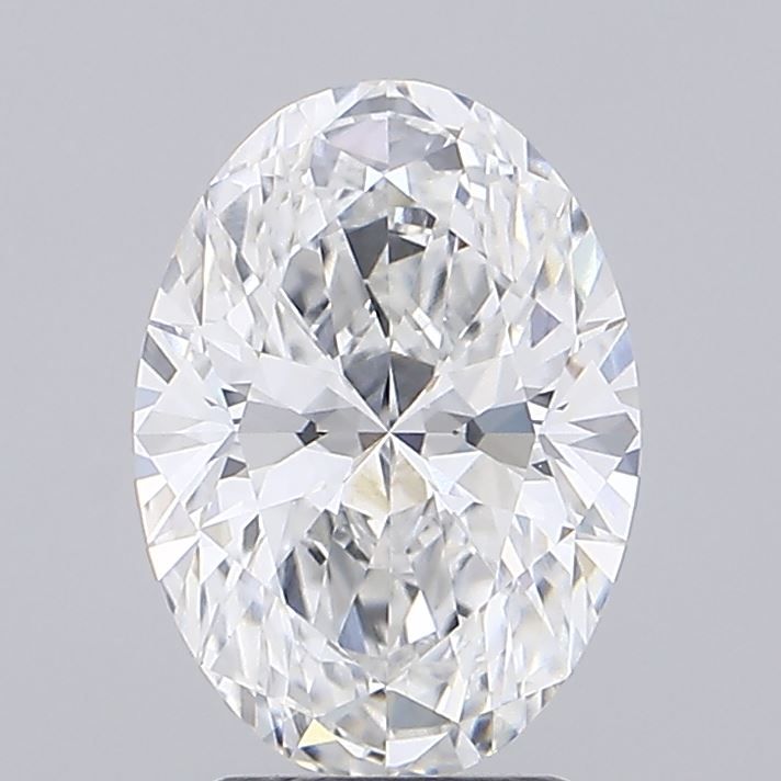 2.86 ct. oval Lab Grown Diamond front image