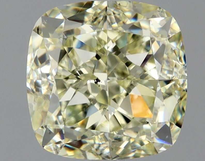 2.08 Carat Cushion brilliant Diamond S-T SI1