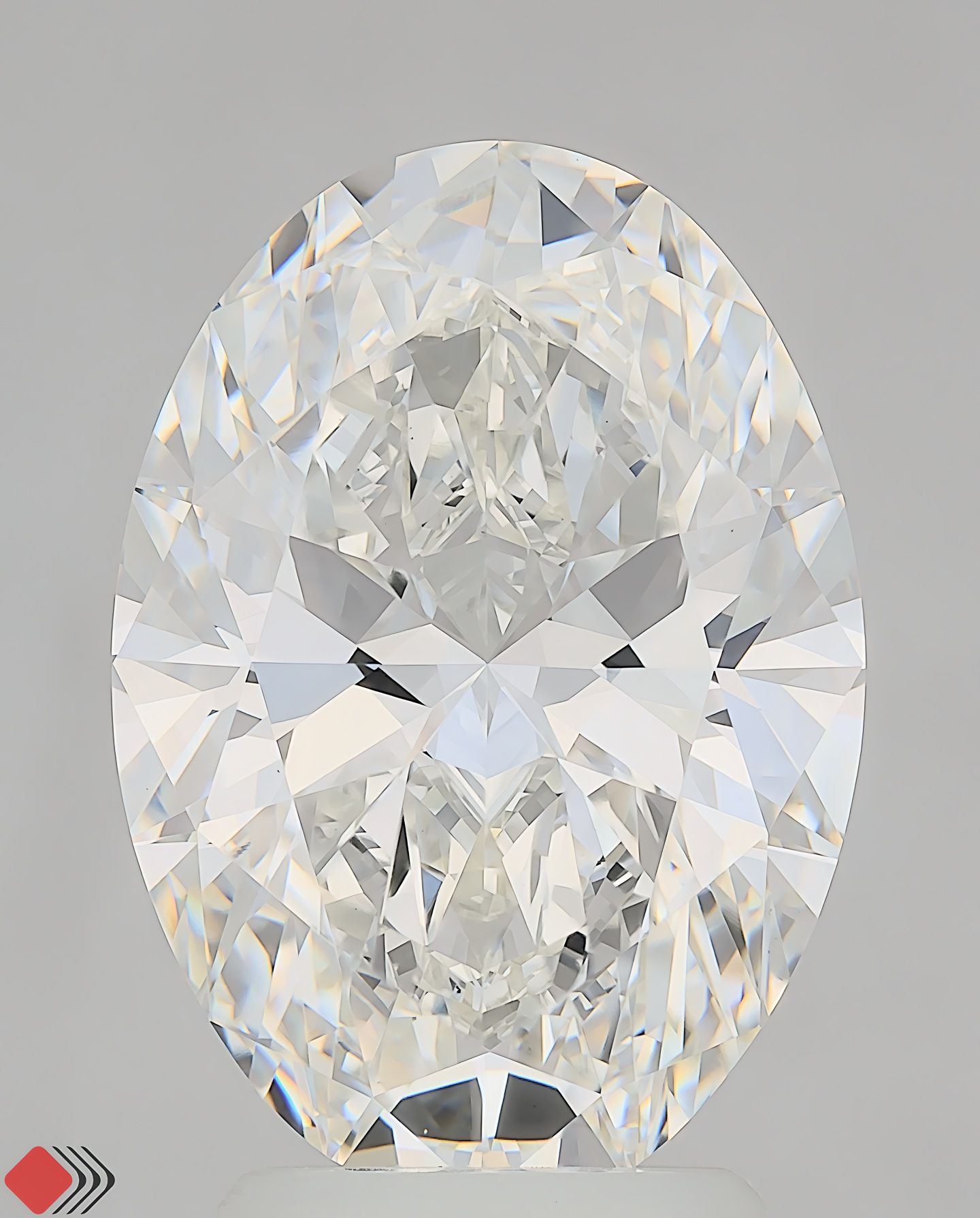 3.56 ct. oval Lab Grown Diamond front image