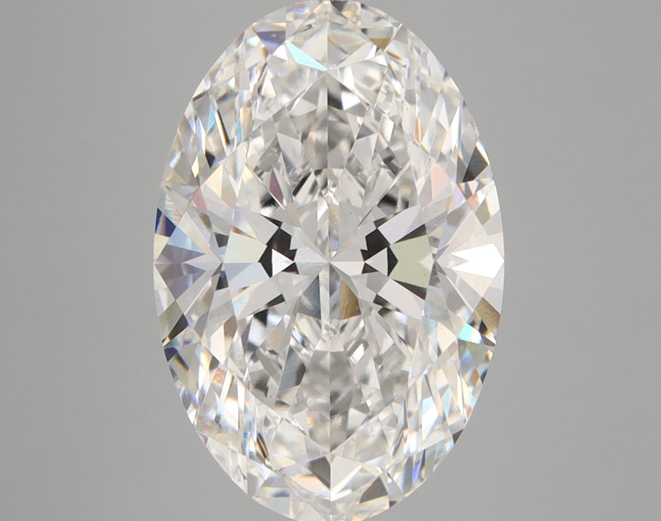 5.08 ct. oval Lab Grown Diamond front image