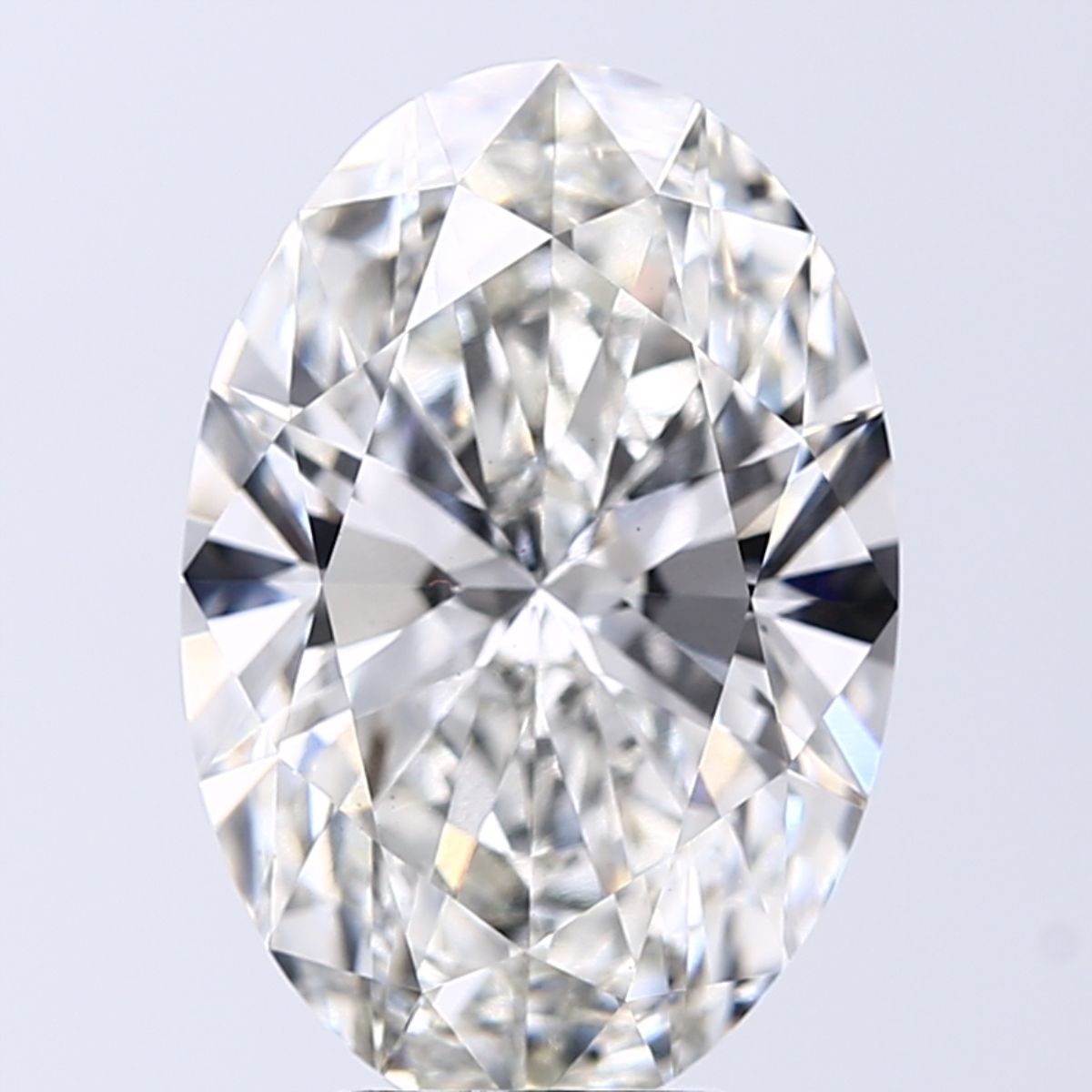 5.10 ct. oval Lab Grown Diamond front image