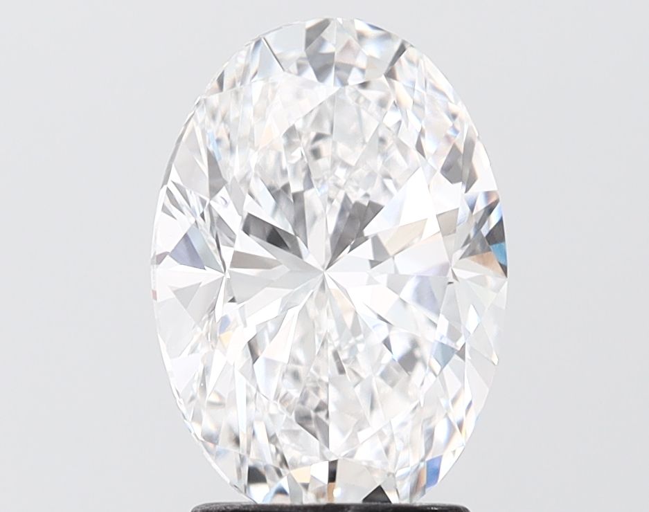 2.70 ct. oval Lab Grown Diamond front image