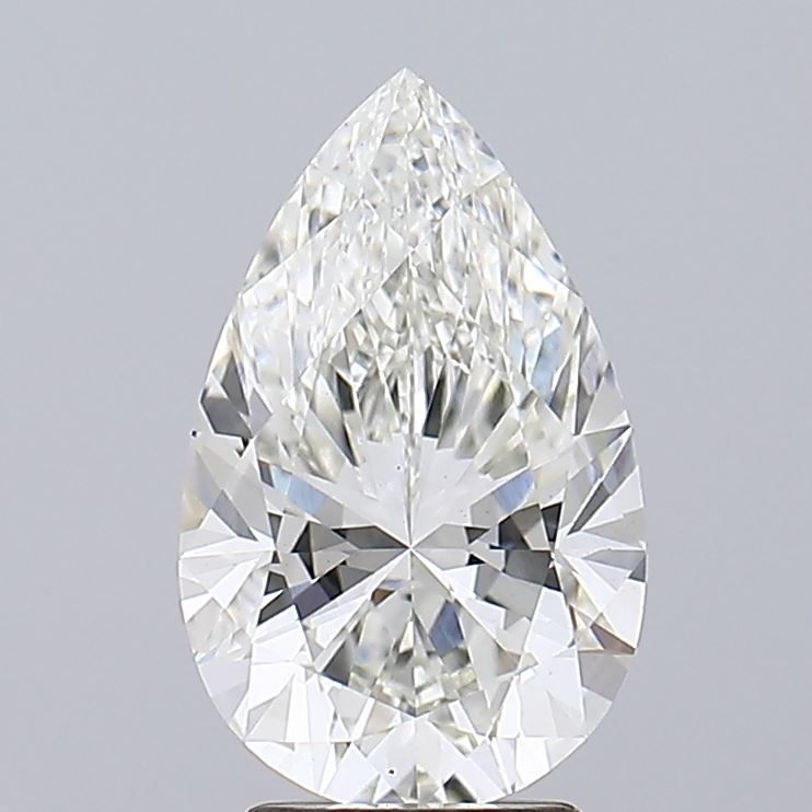 3.22 ct. pear Lab Grown Diamond front image