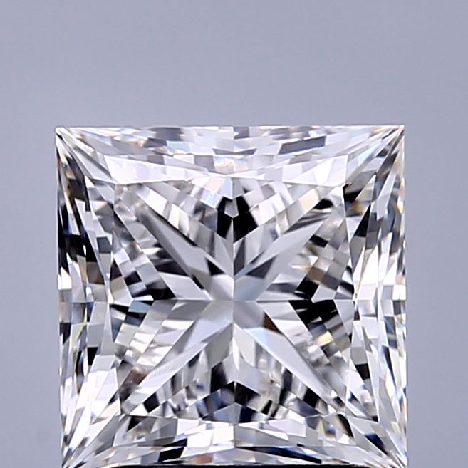 2.25 ct. princess Lab Grown Diamond front image