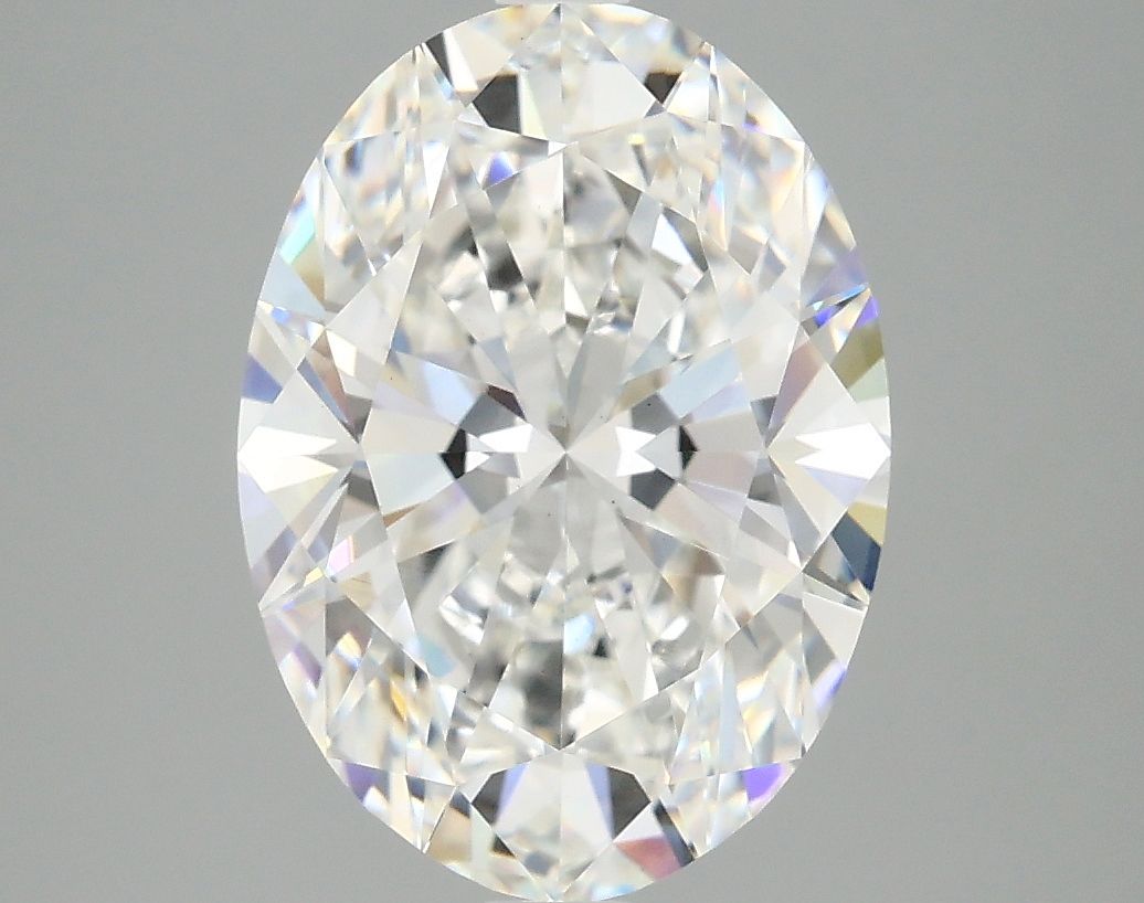 3.83 ct. oval Lab Grown Diamond front image