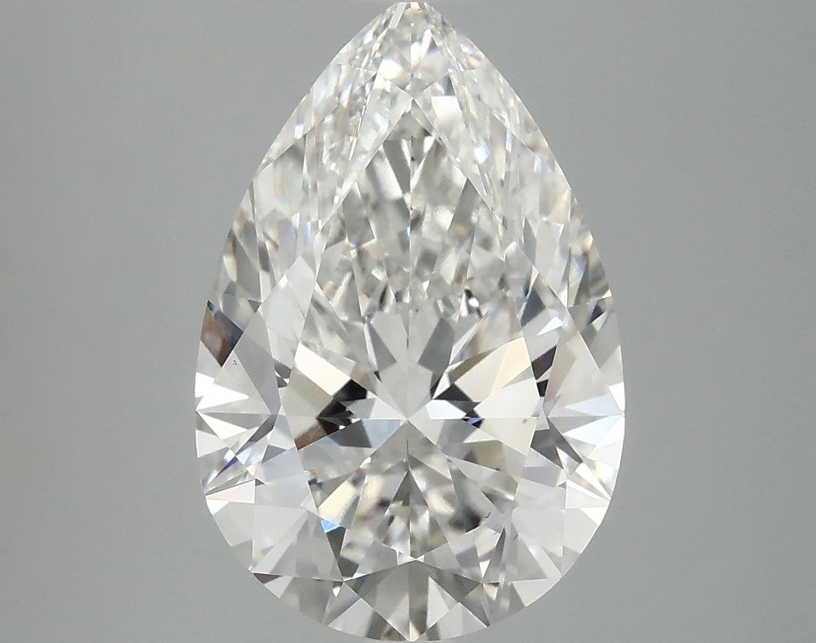4.10 ct. pear Lab Grown Diamond front image