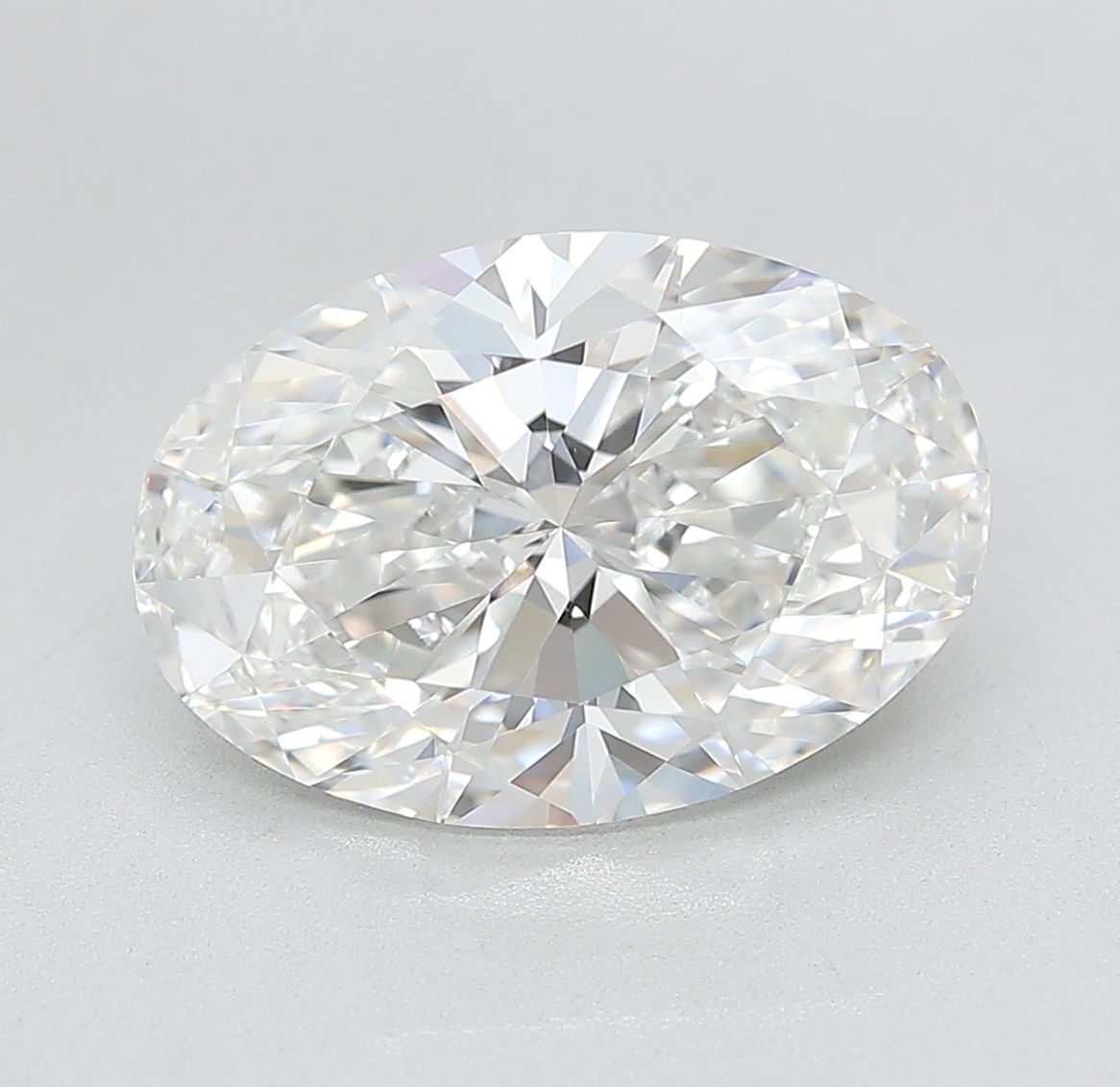 4.24 ct. oval Lab Grown Diamond front image