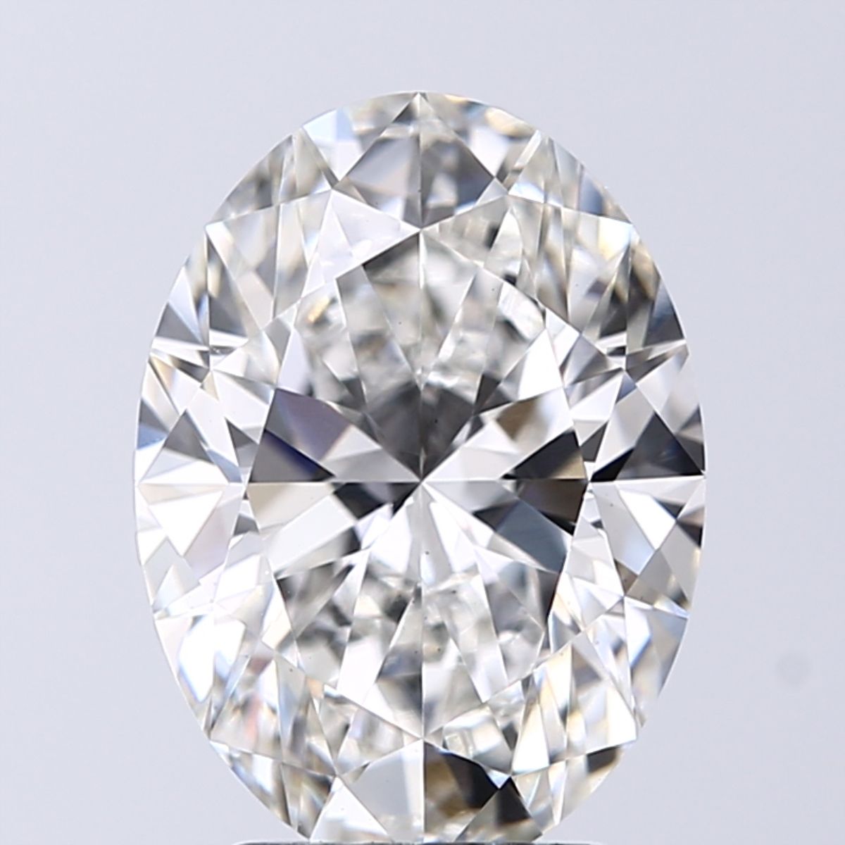 3.01 ct. oval Lab Grown Diamond front image