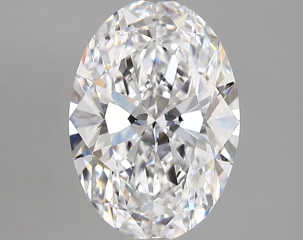 2.77 ct. oval Lab Grown Diamond front image