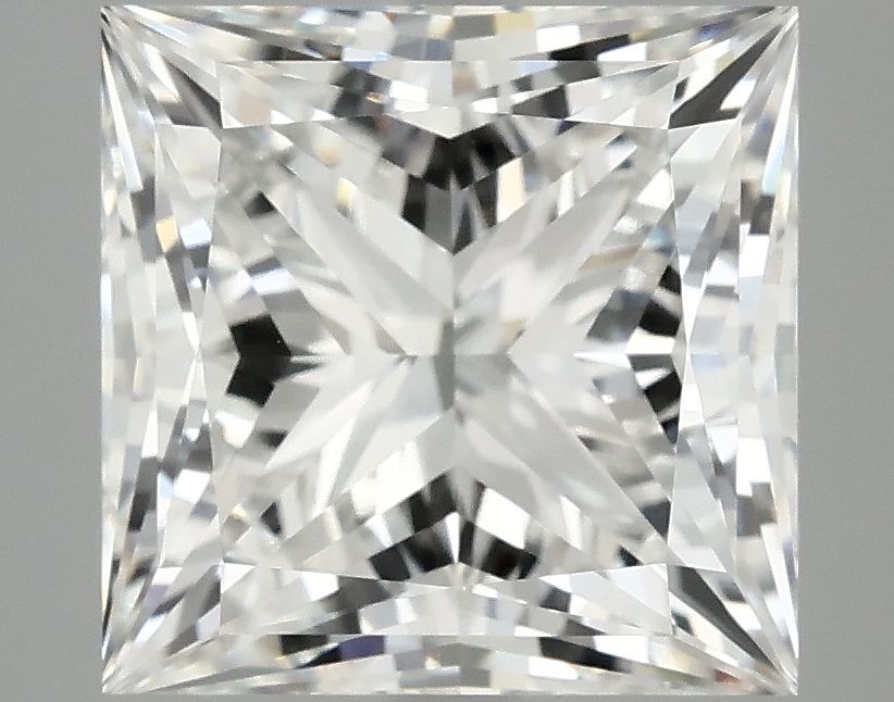 4.19 ct. princess Lab Grown Diamond front image