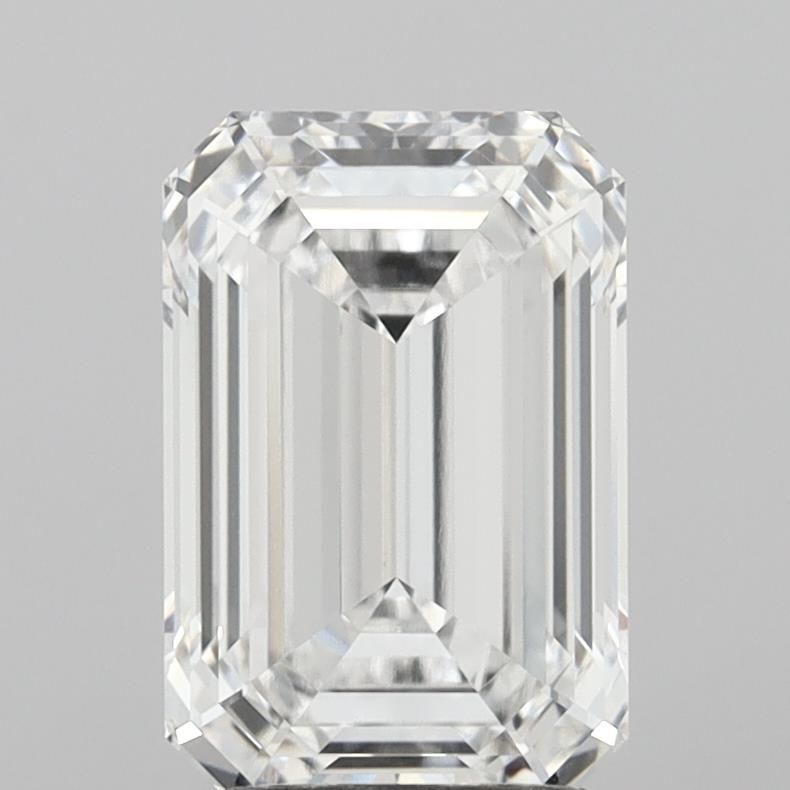2.58 ct. emerald Lab Grown Diamond front image