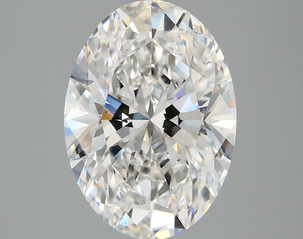 3.08 ct. oval Lab Grown Diamond front image