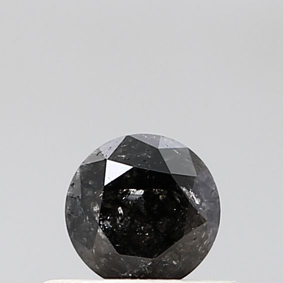 0.39 Carat Round Diamond Salt and Pepper VS1