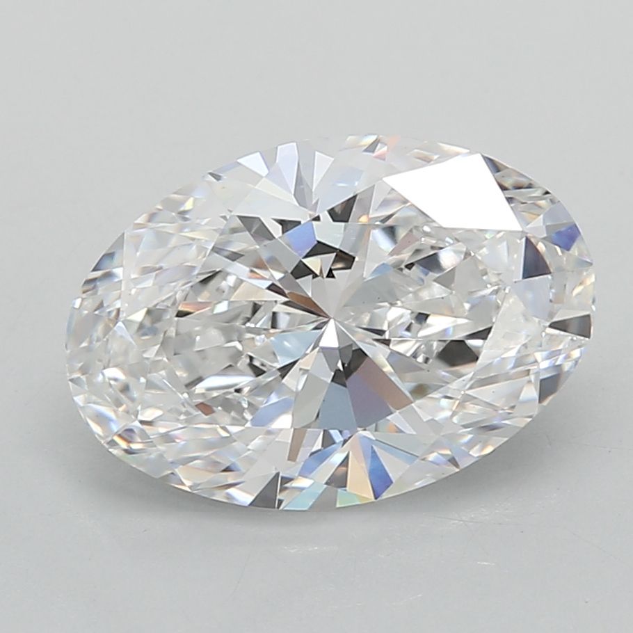 3.05 ct. oval Lab Grown Diamond front image