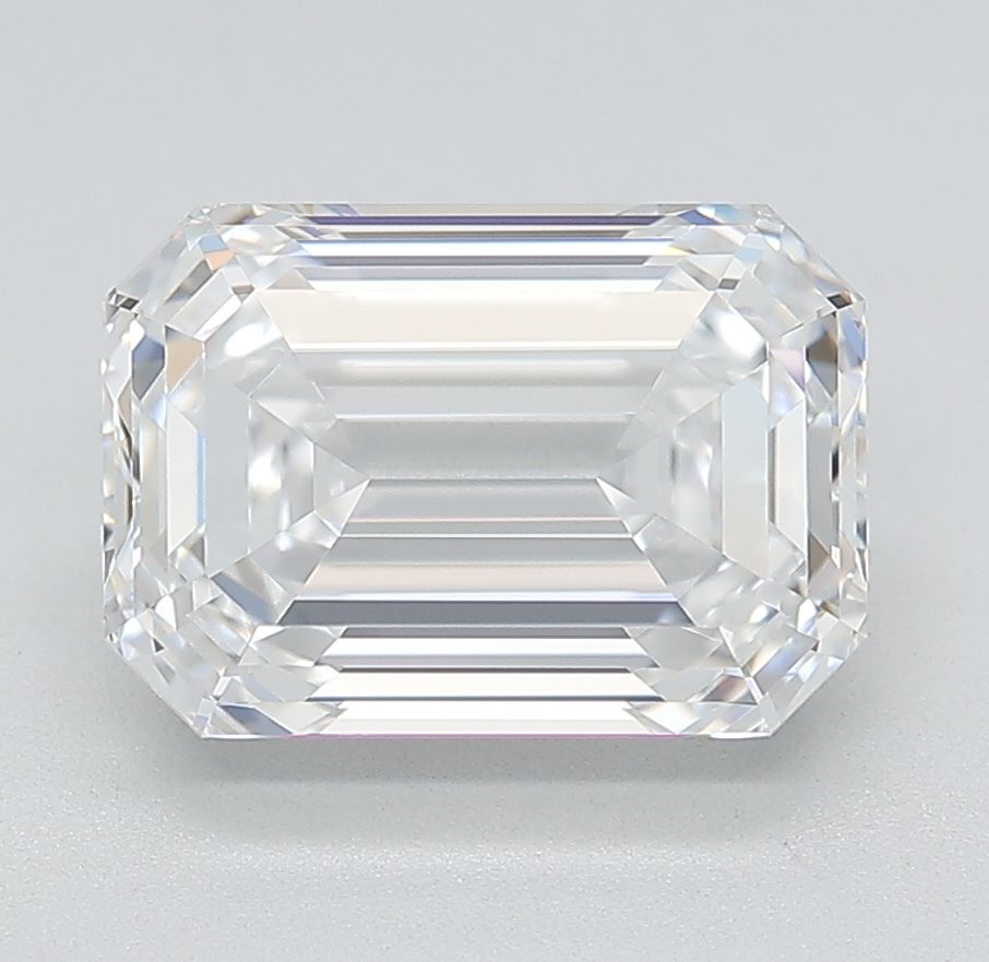 3.78 ct. emerald Lab Grown Diamond front image