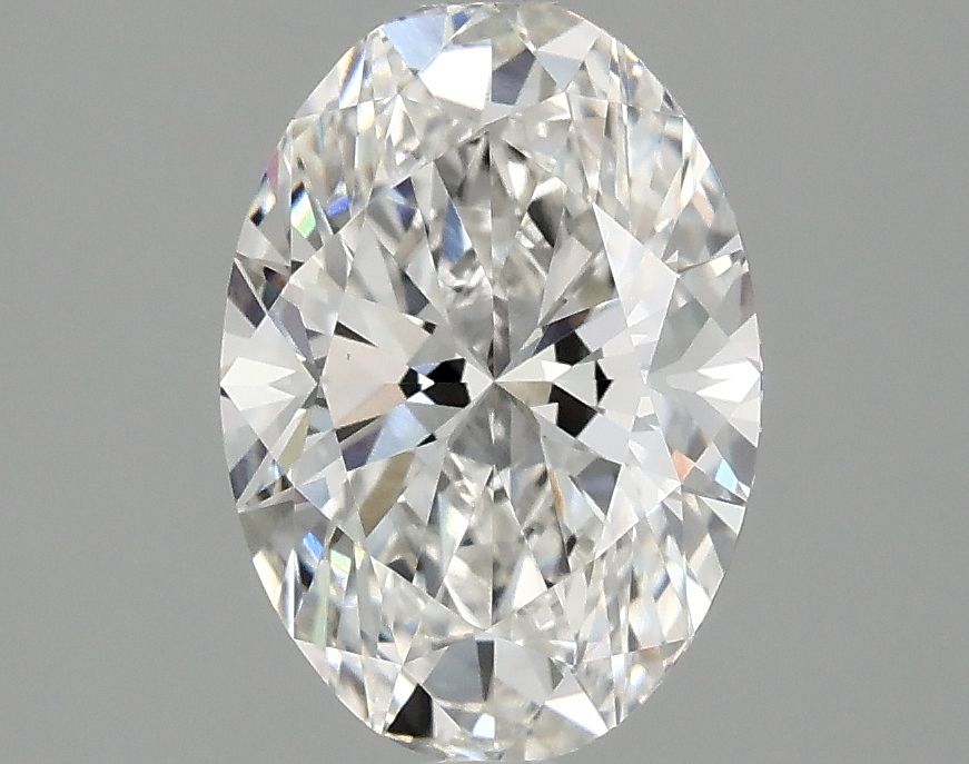 2.10 ct. oval Lab Grown Diamond front image