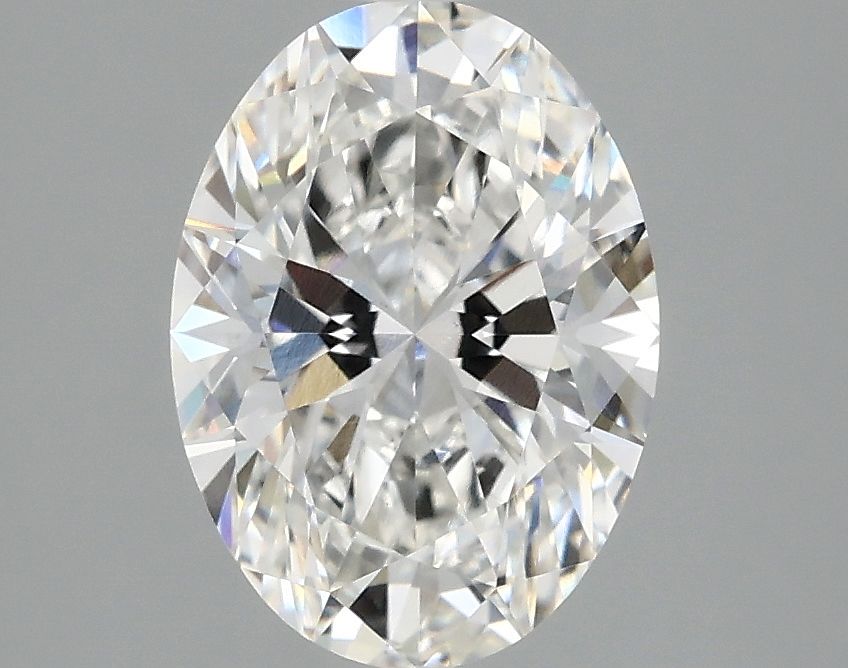 2.10 ct. oval Lab Grown Diamond front image
