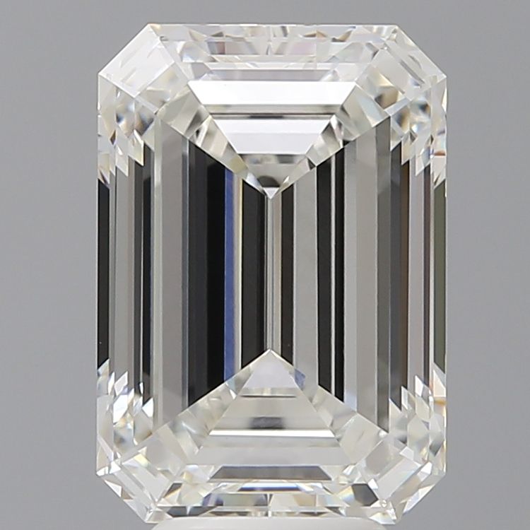 6.08 ct. emerald Lab Grown Diamond front image