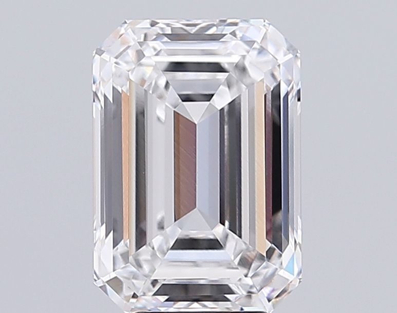 6.02 ct. emerald Lab Grown Diamond front image