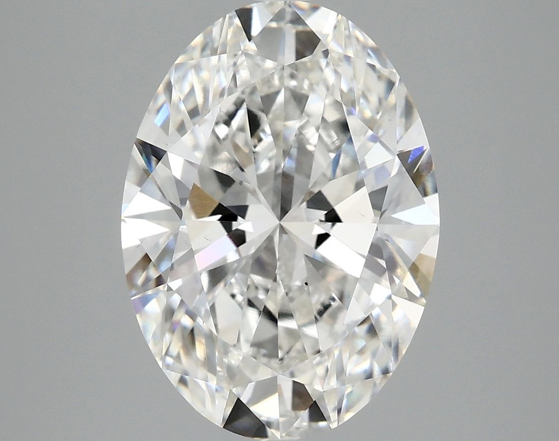 4.07 ct. oval Lab Grown Diamond front image