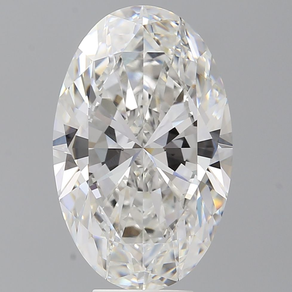 7.56 ct. oval Lab Grown Diamond front image
