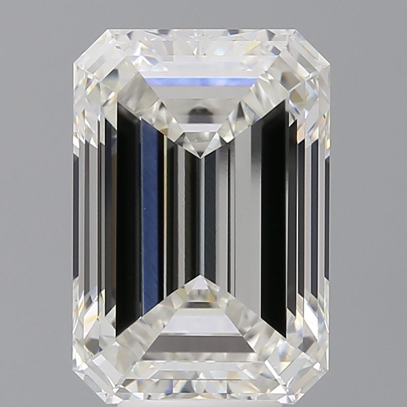7.57 ct. emerald Lab Grown Diamond front image