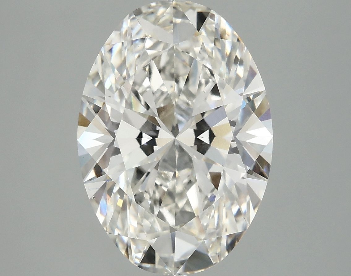 4.10 ct. oval Lab Grown Diamond front image