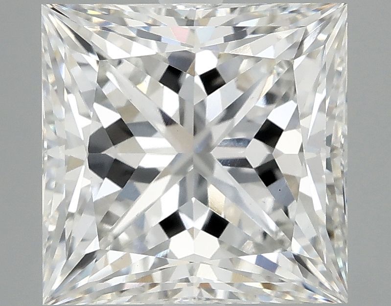 4.59 ct. princess Lab Grown Diamond front image
