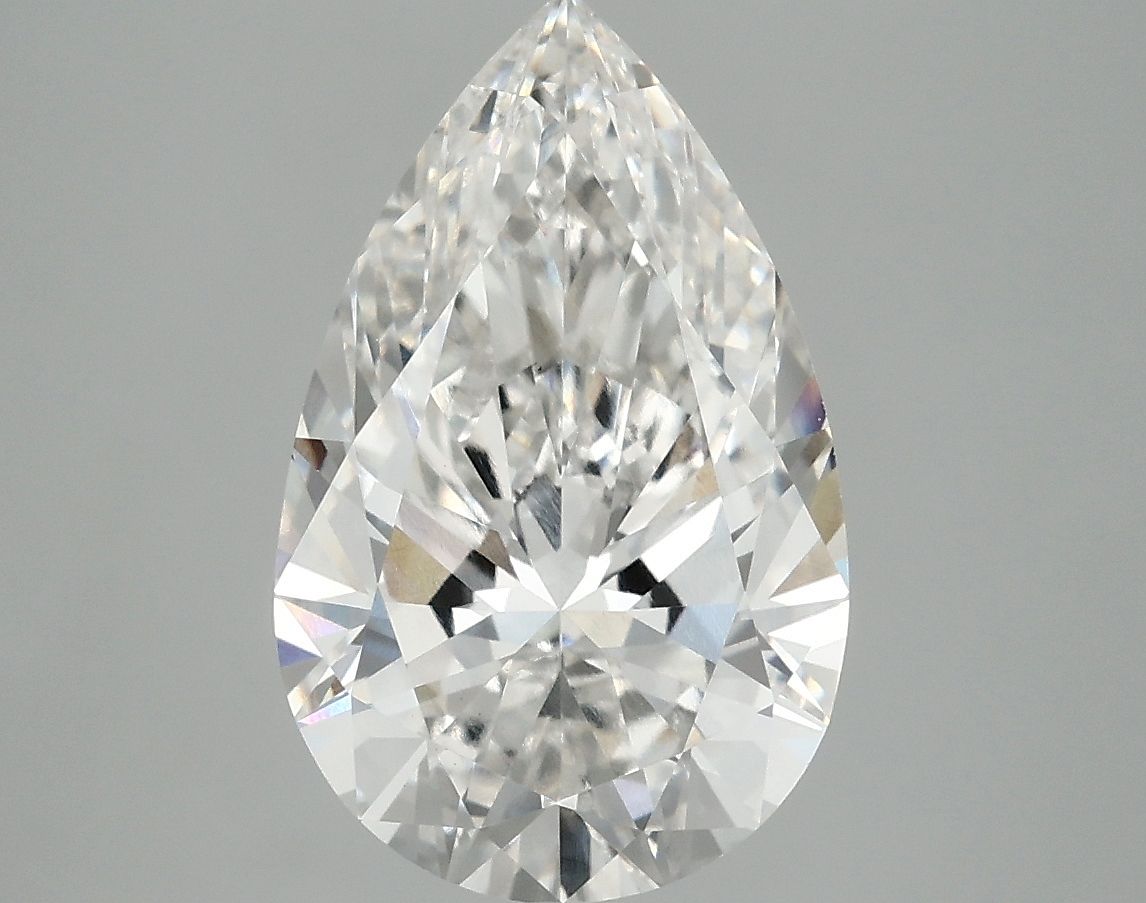3.86 ct. pear Lab Grown Diamond front image