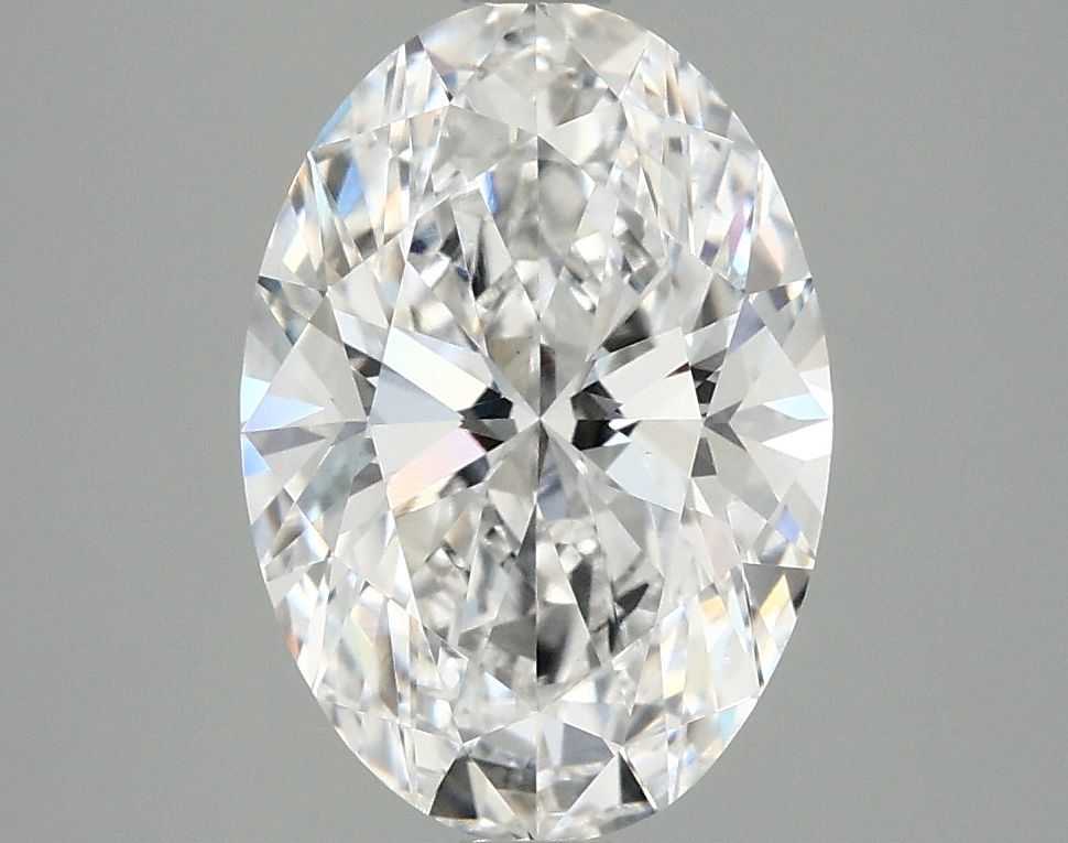 3.02 ct. oval Lab Grown Diamond front image
