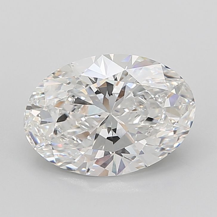 6.02 ct. oval Lab Grown Diamond front image