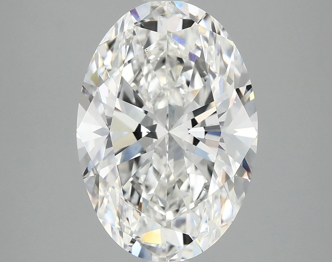 3.86 ct. oval Lab Grown Diamond front image