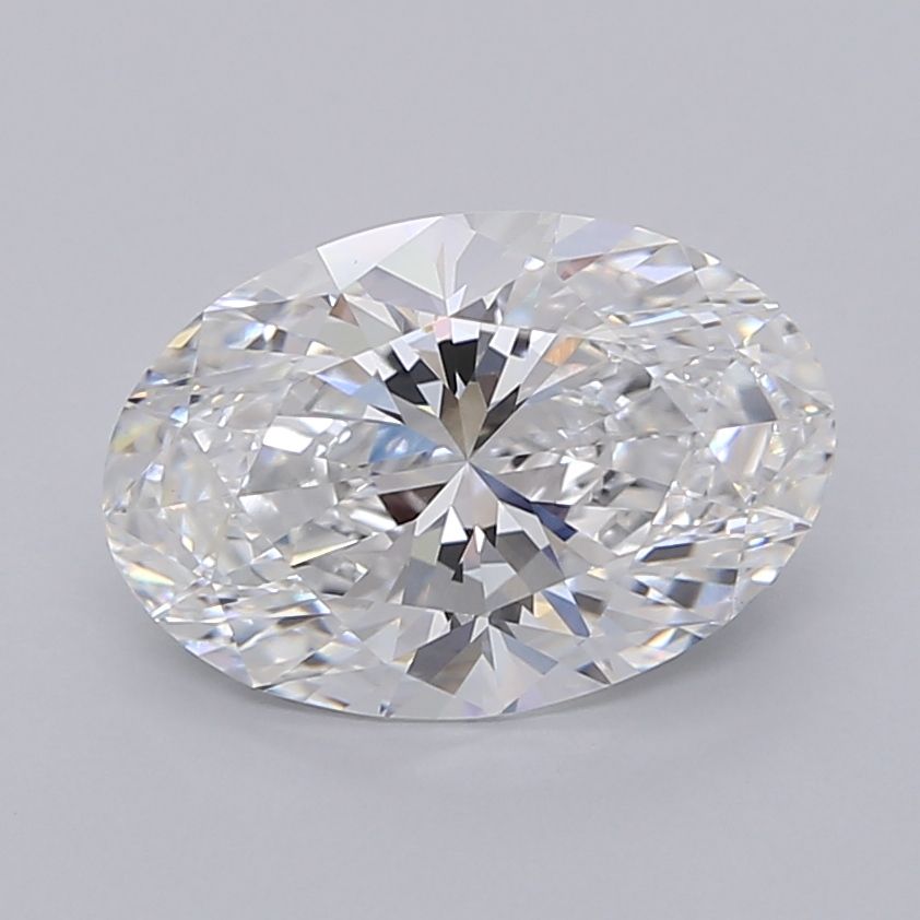 3.01 ct. oval Lab Grown Diamond front image