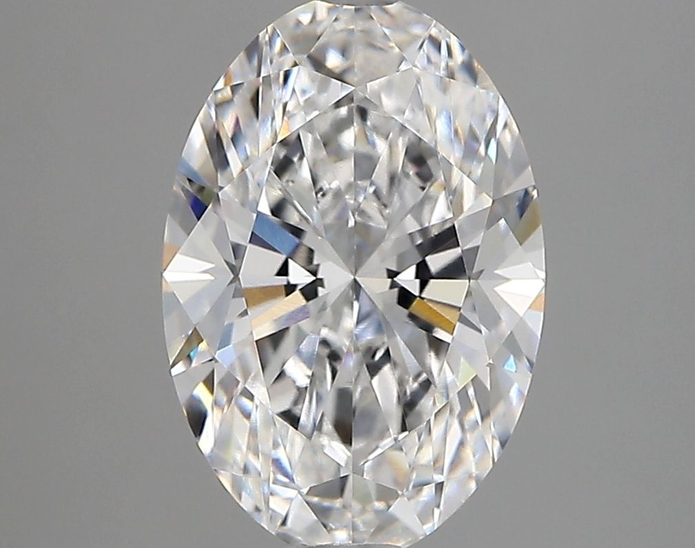 2.92 ct. oval Lab Grown Diamond front image