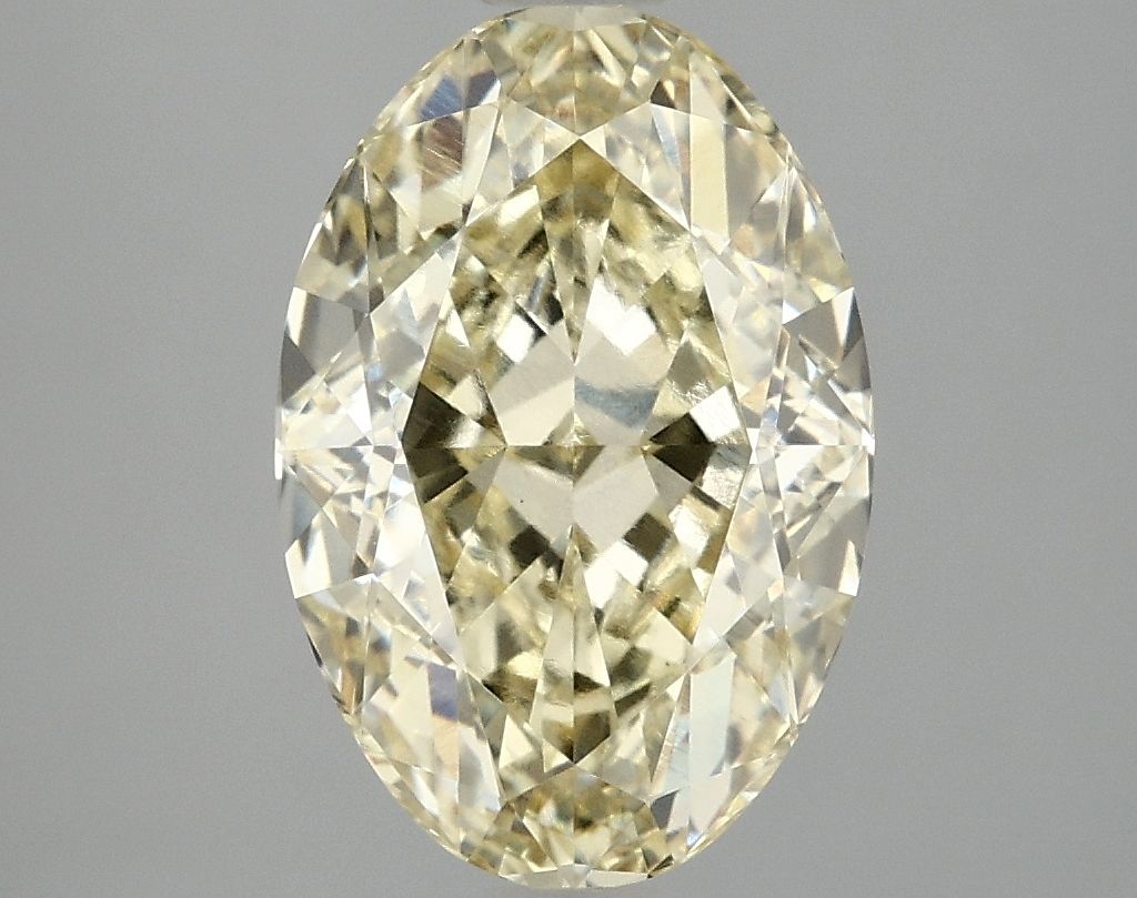 4.09 ct. oval Lab Grown Diamond front image