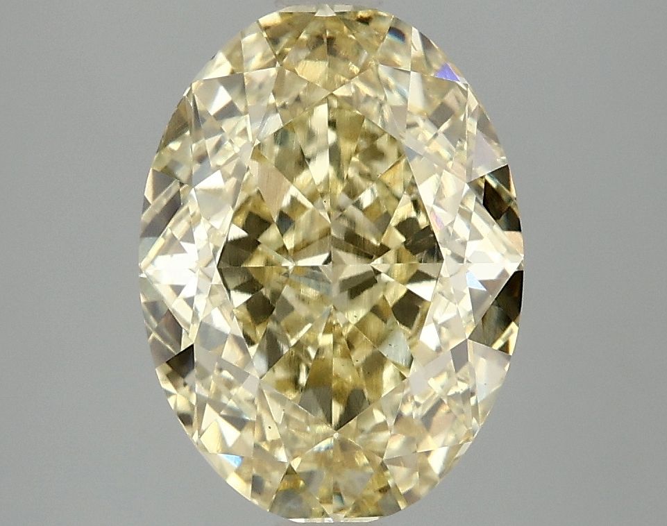 4.05 ct. oval Lab Grown Diamond front image
