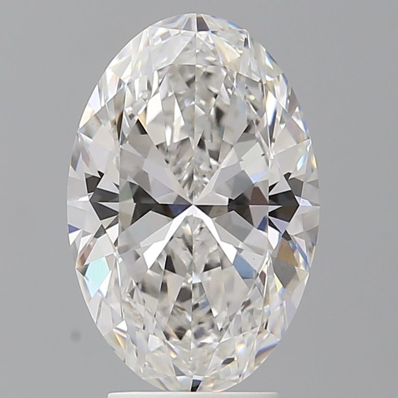 4.09 ct. oval Lab Grown Diamond front image