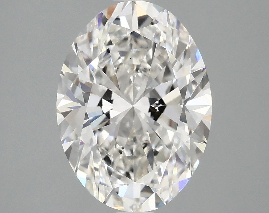 2.77 ct. oval Lab Grown Diamond front image