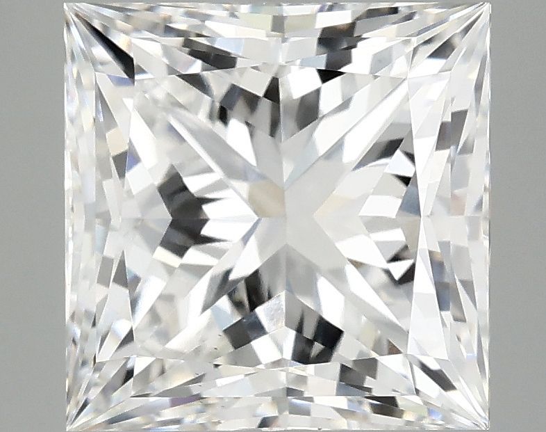 4.68 ct. princess Lab Grown Diamond front image