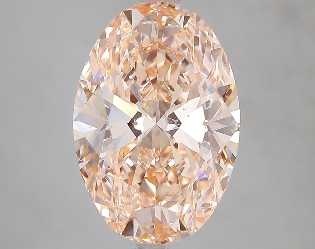 5.10 ct. oval Lab Grown Diamond front image
