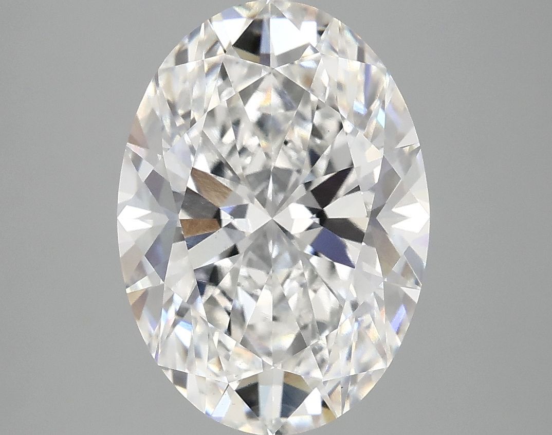 4.10 ct. oval Lab Grown Diamond front image