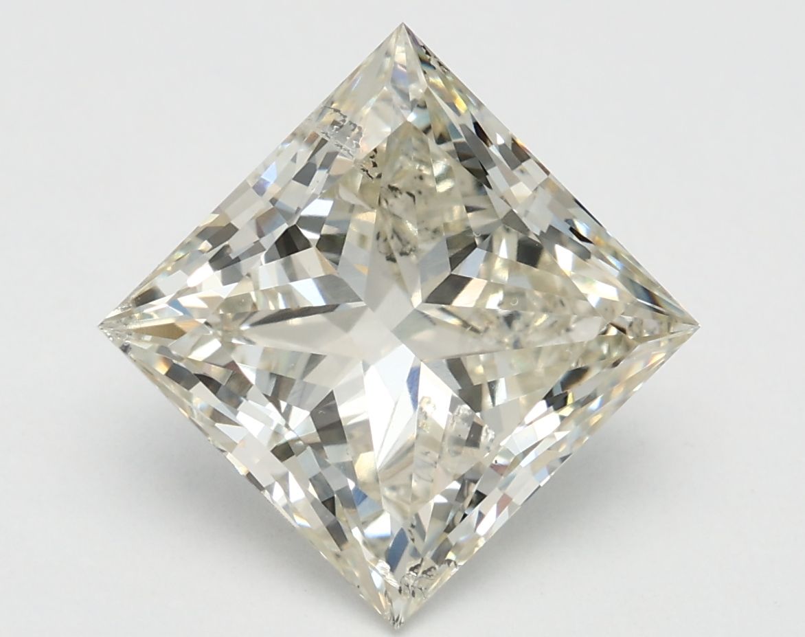 3.03 ct. princess Lab Grown Diamond front image