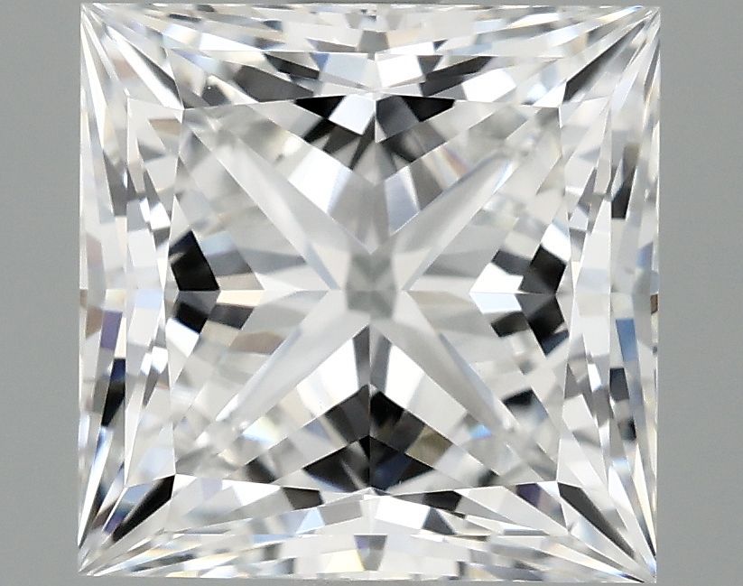 2.10 ct. princess Lab Grown Diamond front image